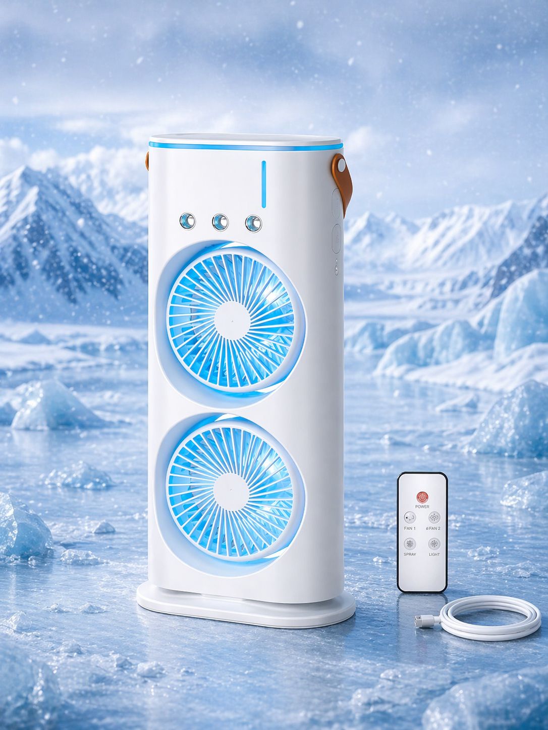 Double-Ended Spray Fan