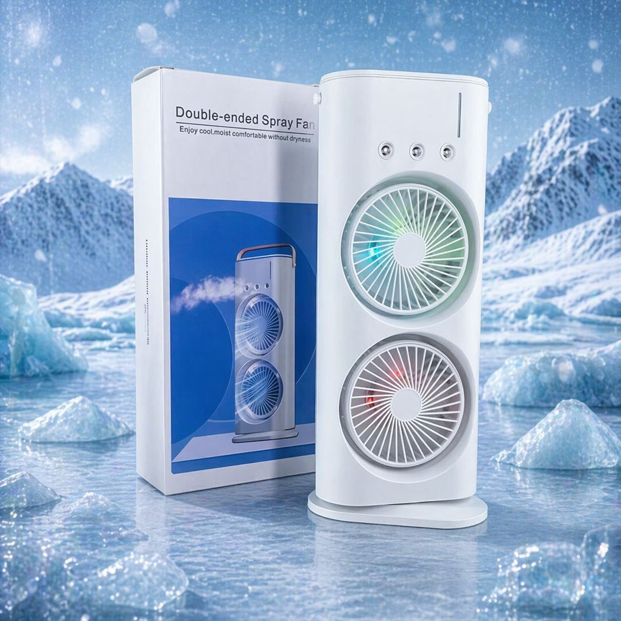 Double-Ended Spray Fan