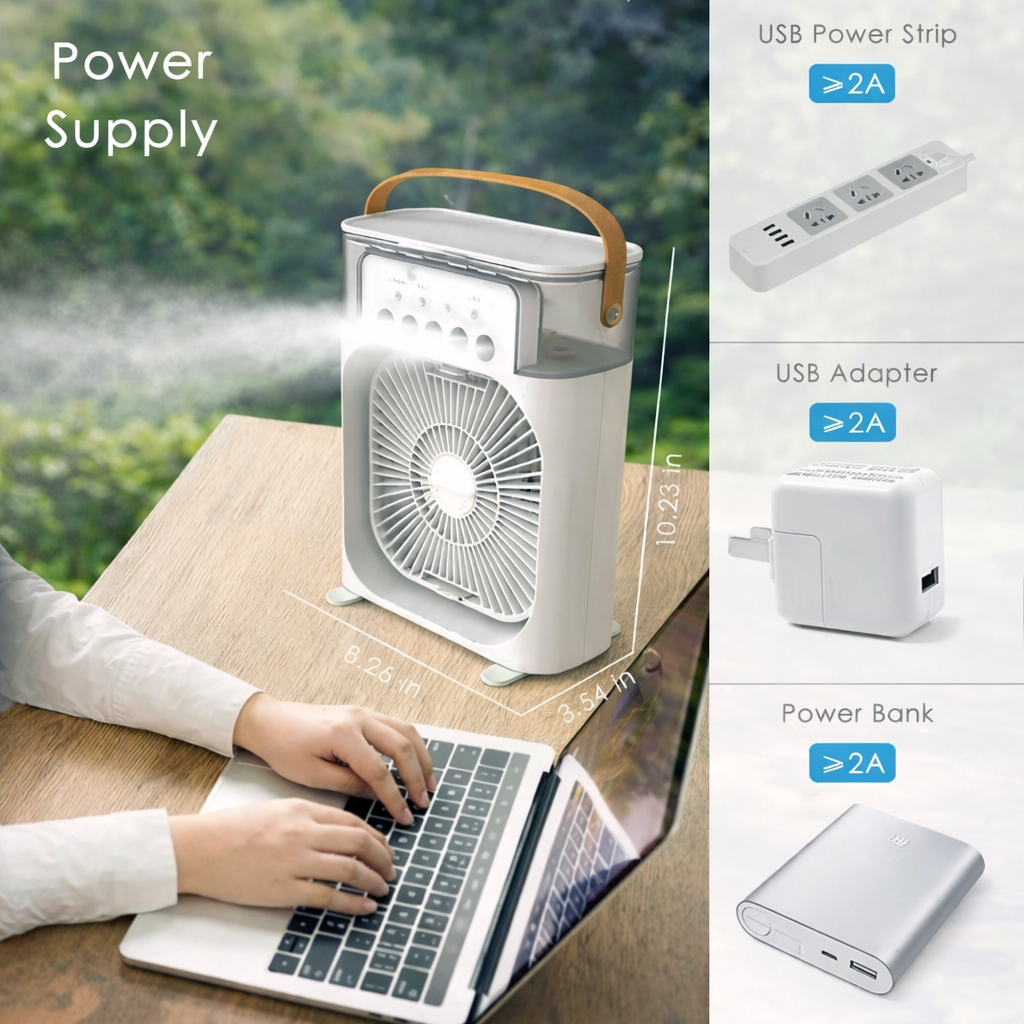 Mist Cooling Fan